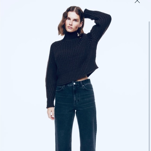 H&M Knit Turtleneck Sweater (Available in Black & Grey) - Picture 5 of 16